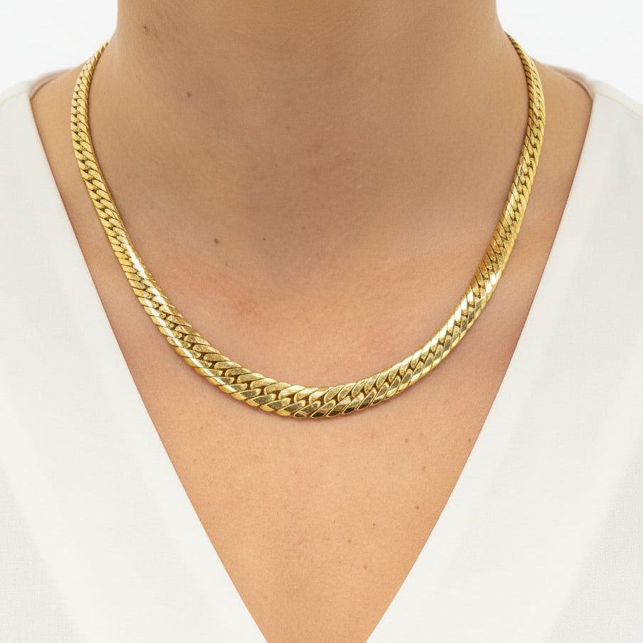 Collier Princesse en Or Jaune 18 K - 15.70 G