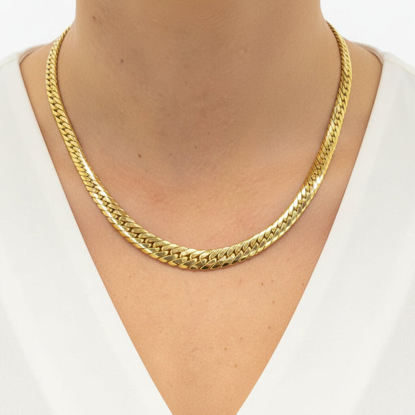 Collier Princesse en Or Jaune 18 K - 15.70 G