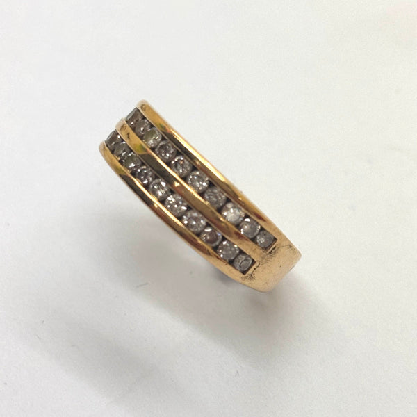 Bagues en Or Jaune 18k - Taille 53.5