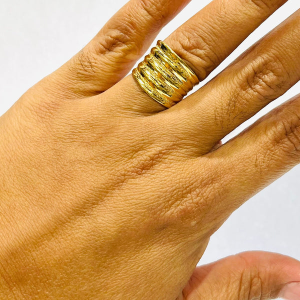 Bague Jonc en Or Jaune 18 Carats