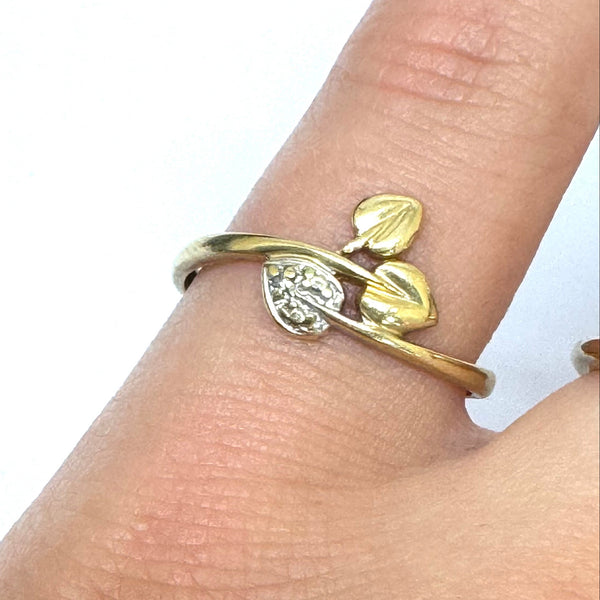 Bague Alliance en Or Jaune 18K - Taille 52.5 - 1.26 G