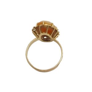 Camée Or Jaune 18 Carats - Taille 55