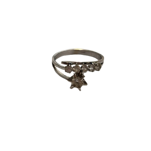 Bague en Or Blanc 18K Taille-51