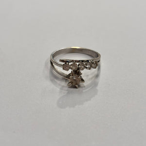 Bague en Or Blanc 18K Taille-51