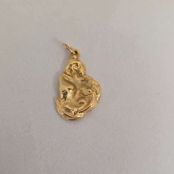 Pendentif pépite en Or Jaune 18K 6.97 Grs