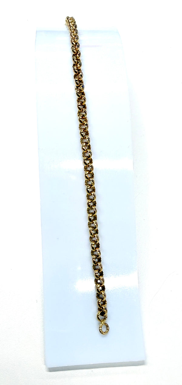 Bracelet en Or jaune 18K - 7.34 Grs