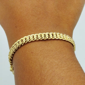 Bracelet en or jaune 18K - 9.23 Grs