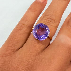 Bague en Or Jaune 18K - 3.95G - Taille 50