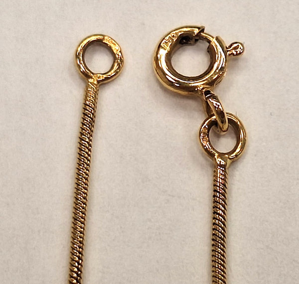 Collier Princesse Or Jaune 18K avec perle de culture