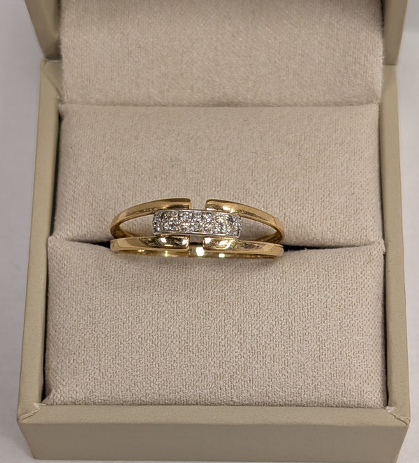 Baguette en Or 18K Taille-55