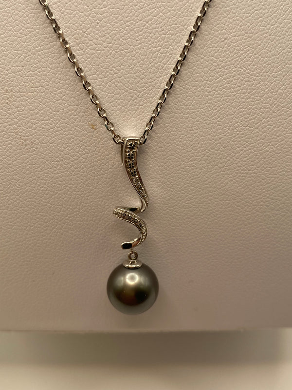 Collier Princesse en Or Blanc 18K - 5.39 Grs