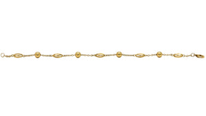 Bracelet en or jaune 18 K - 4.44 G Longueur - 20cm
