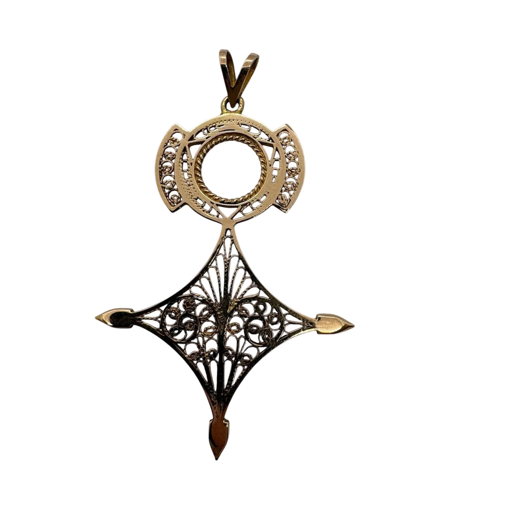 Pendentif Croix du Sud en Or Jaune 18 Carats