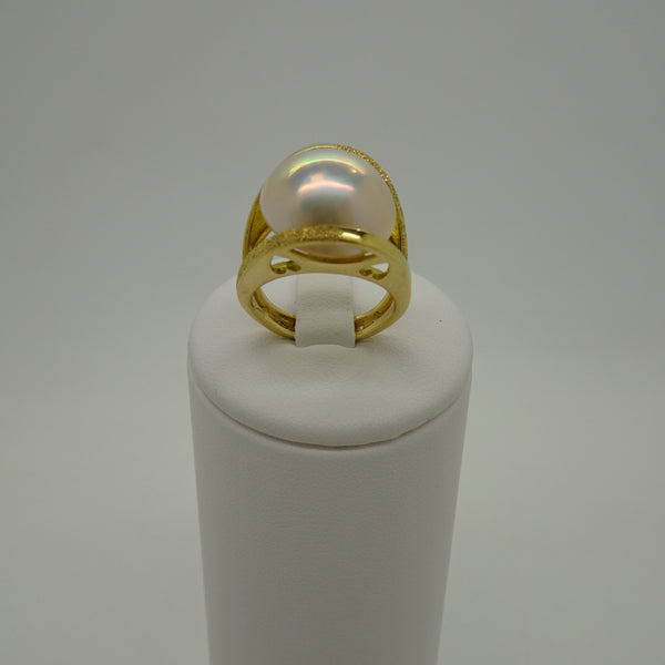 Bague Or Jaune 18K Taille-54