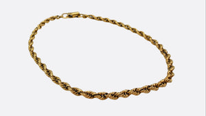 Bracelet en or jaune 18K - 6.09 Grs
