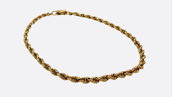 Bracelet en or jaune 18K - 6.09 Grs