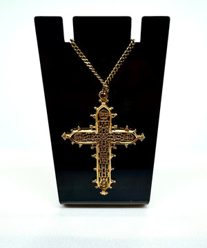 Pendentif Croix en Or Jaune 18K 4.75 Grs