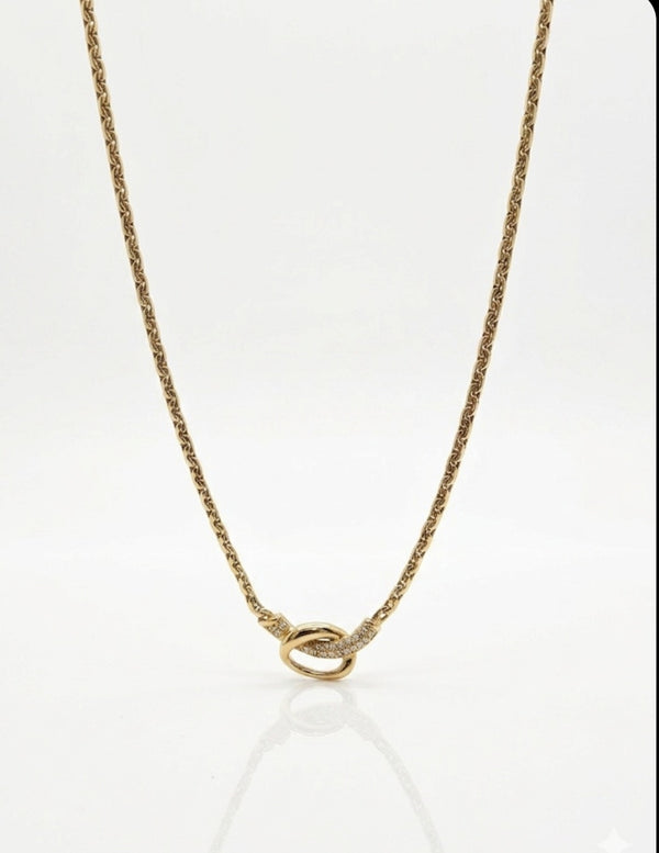 Collier Maille Royale en Or Jaune 18K - 14.88 Grs - 46.5 CM