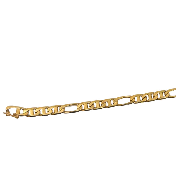 Bracelet Gourmette Or Jaune 18K