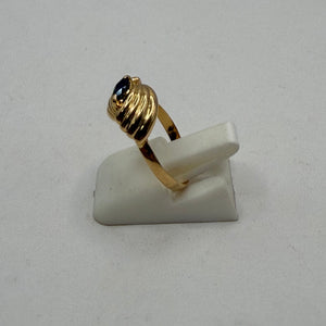 Bague en or jaune 18 K - Taille 52 - 1.71 G