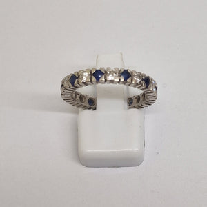 Bague en Or Gris 18K Taille-51