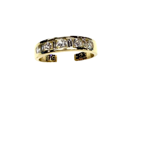 Bague Diamants en Or Jaune 18k  - T 56