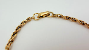 Bracelet en or jaune 18K - 6.09 Grs