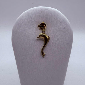 Pendentif Dauphin en Or Jaune 14K 0.70 Grs