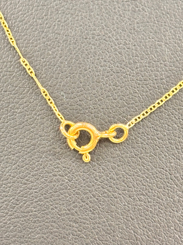 Collier Sautoir Or Jaune 18K 1.06 Grs