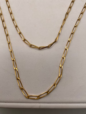 Sautoir en Or Jaune 18 Carats Poids -14.06 Grs