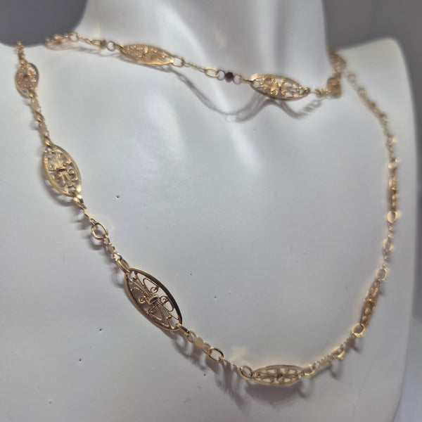 Collier Sautoir Or Jaune 18K - 33.25 G