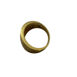 Bague Jonc en Or Jaune 18 K - Taille 56