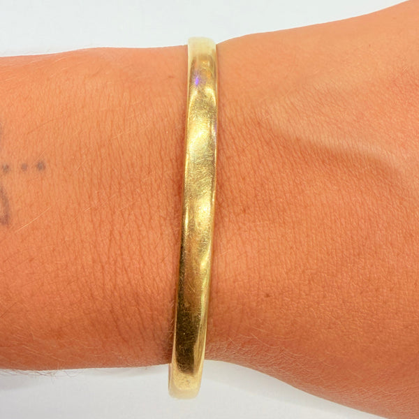 Bracelet Jonc en Or Jaune 18k