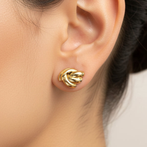 Boucles d'oreilles Clou en Or 18k