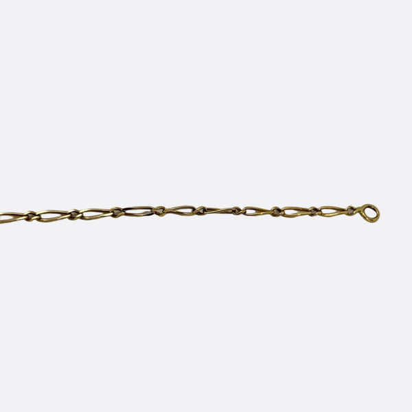 Bracelet Maillon Figaro en Or Jaune 18k -1.44 G