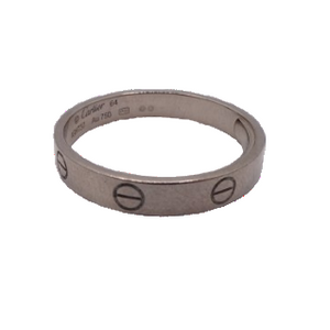 Bague en Or blanc 18K - Taille 63