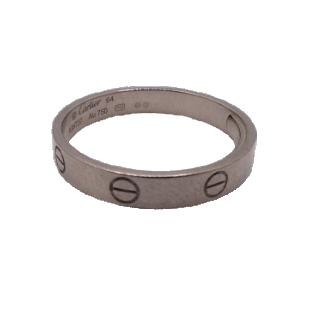 Bague en Or blanc 18K - Taille 63