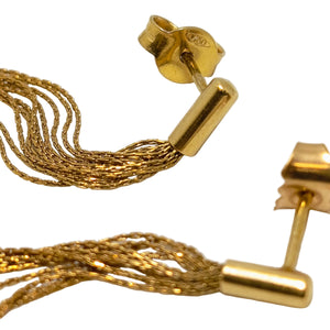 Boucles d'oreilles en Or Jaune 18K - 2.17Grs
