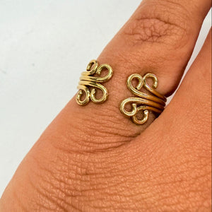 Bague en Or jaune 18K - Taille 50 - 2.19g