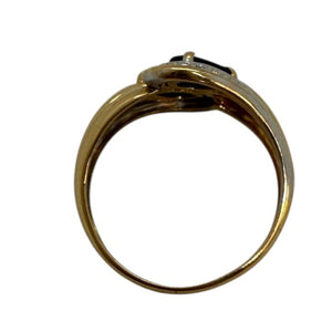 Bague en Or Jaune 18K Taille-53