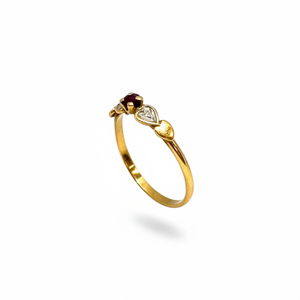Solitaire Or Jaune 18 Carats - Taille 47