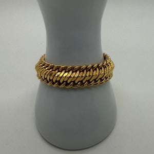 Bracelet Gourmette en Or Jaune 18K - 32.11g