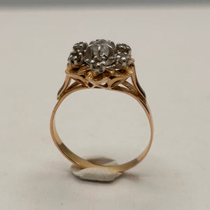 Bague Chou en Or Jaune 18K Taille-57