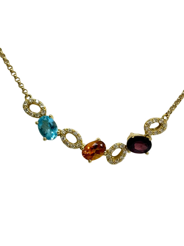 Collier Princesse en Or Jaune 18K - 6.59G