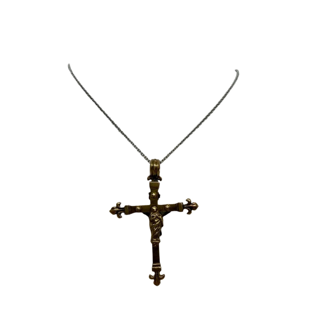 Pendentif Croix Or Jaune 18K - 5.17G