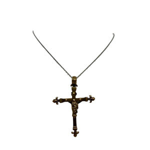 Pendentif Croix Or Jaune 18K - 5.17G