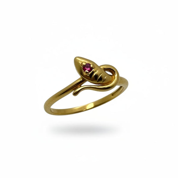 Bagues Or Jaune 18 K - Taille 52 -  1.08 G