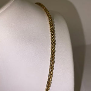 Collier Ras du Cou en Or Jaune 18K 12.12 Grs