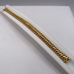 Bracelet Gourmette en Or Jaune 18K - 15.44G