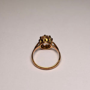 Bague en Or Jaune 18K Taille-54
